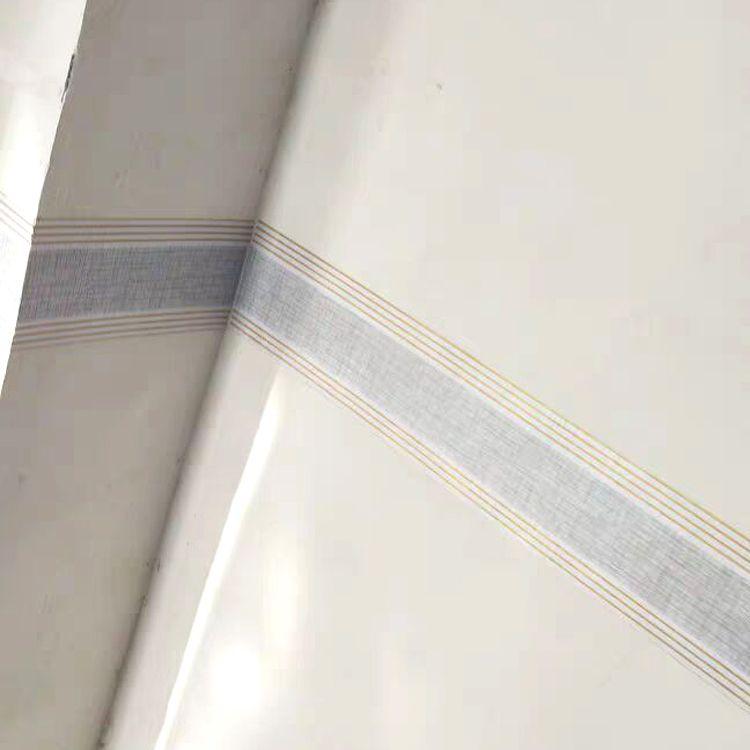 Samolepící vodotěsná lišta PVC Nálepka na zeď Koupelna Vlnovod Vlnovod Podlahový kámen Dveře Pozadí Nástěnný rám Nálepka na parapet