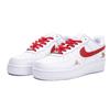 Nike Pony Air Force 1 Artificial Leather Low Top Vintage Basketball Shoes Unisex Red Wangwang 2026 Edition CW2288-111(Team897-)