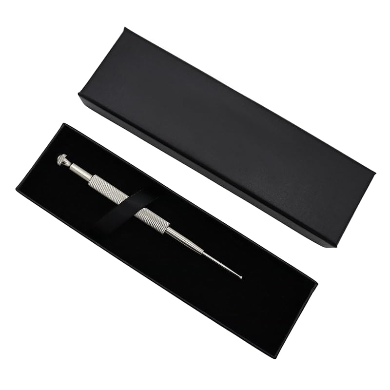 

[RECOMFORT] face massage spring type face pointer pressure points Pen type facial device myofascial release Kassa Shiatsu stick [2way]