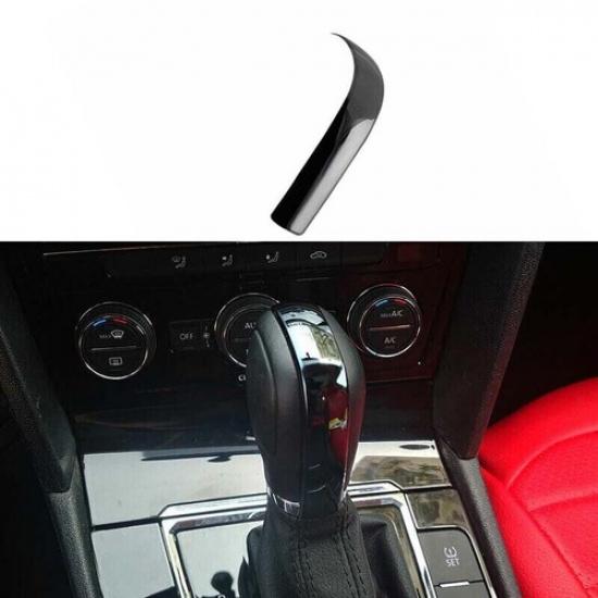 For Volkswagen Jetta Mk7 Console Gear Shift Knob Strip Black Titanium 2019-2021