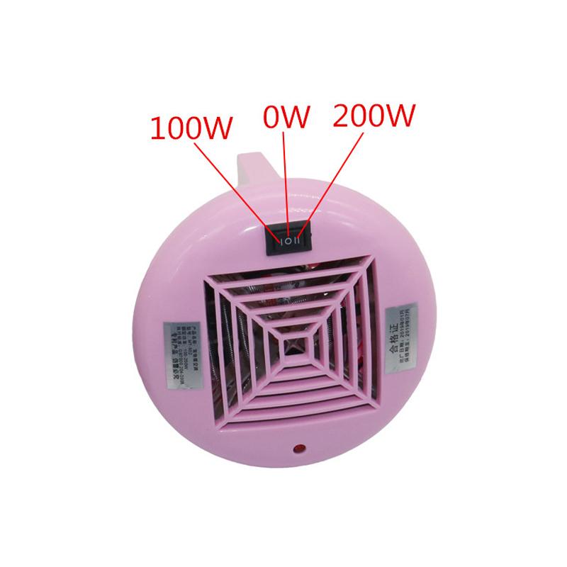 

1 Pc Smart Pet Heating Lamp With 3 Levels Of Adjustment 0-50-100w Or 0-100-200w Amphibious And Crawling Small Pet Heating Lamp