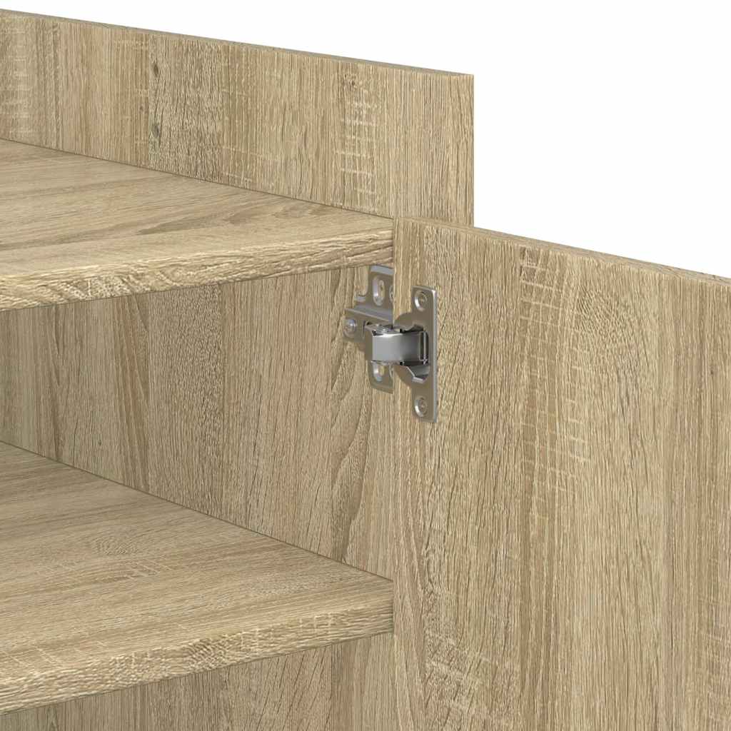 Coffee Table Sonoma Oak 100x50x50 cm Particleboard