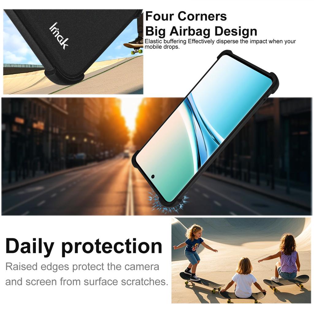 IMAK For Xiaomi Poco M8 5G/Redmi Note 15 5G (Global) Case TPU Phone Cover Airbag Shockproof Protection