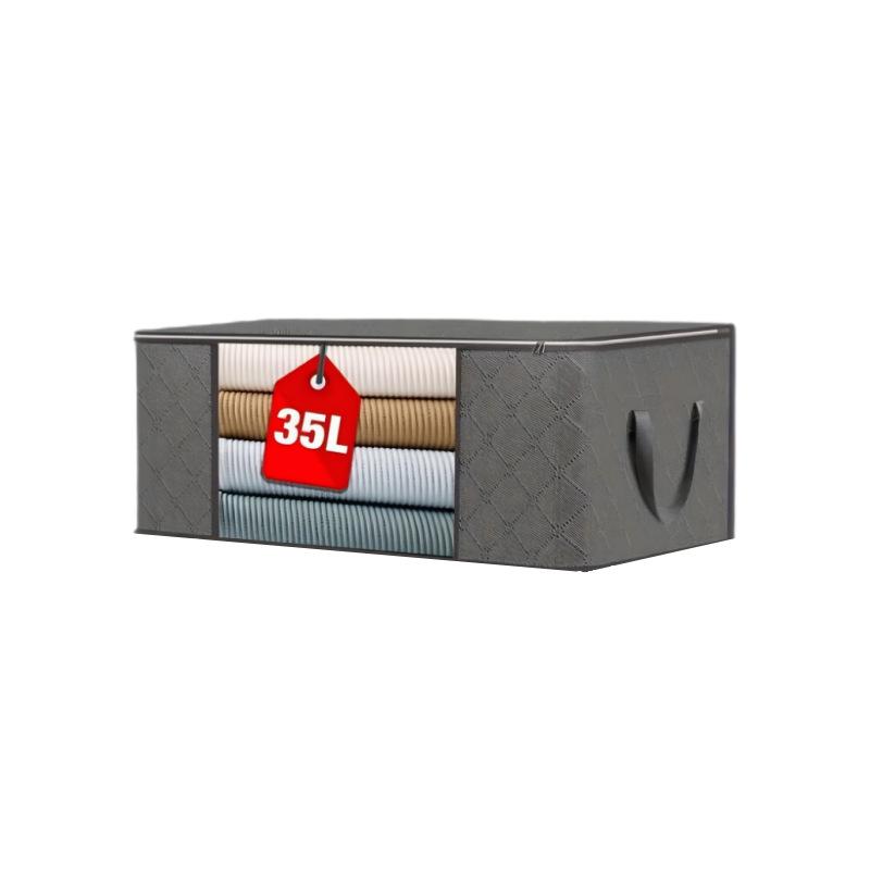 

Роскошная многофункциональная сумка для хранения из нетканого материала для одеял и одежды