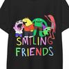 Smiling Friends Shirt Pim Charlie Glep Mr Frog Adult Swim Inspired Graphic T-Shirt Gift for Fans Funny Meme Cartoon Tee Streetwear Style V2