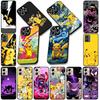 Soft Phone Cover for Samsung Galaxy S25 S24 S23 FE Plus Ultra S7 Edge A16 A15 5G S25+ Case P-Pokemons Gengar P-Pikachus Cute