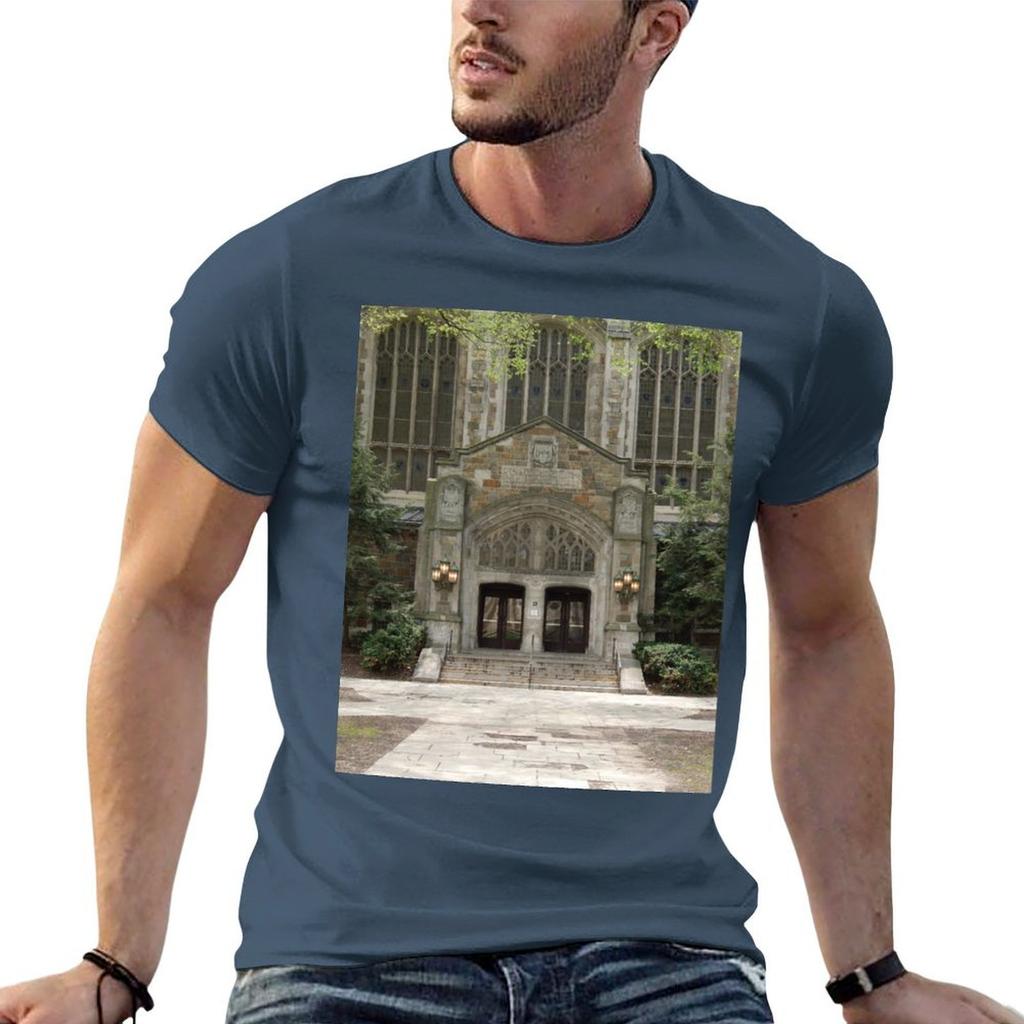 Ann Arbor Michigan Architecture TShirt Quick Dry Sports Short Sleeve Tee