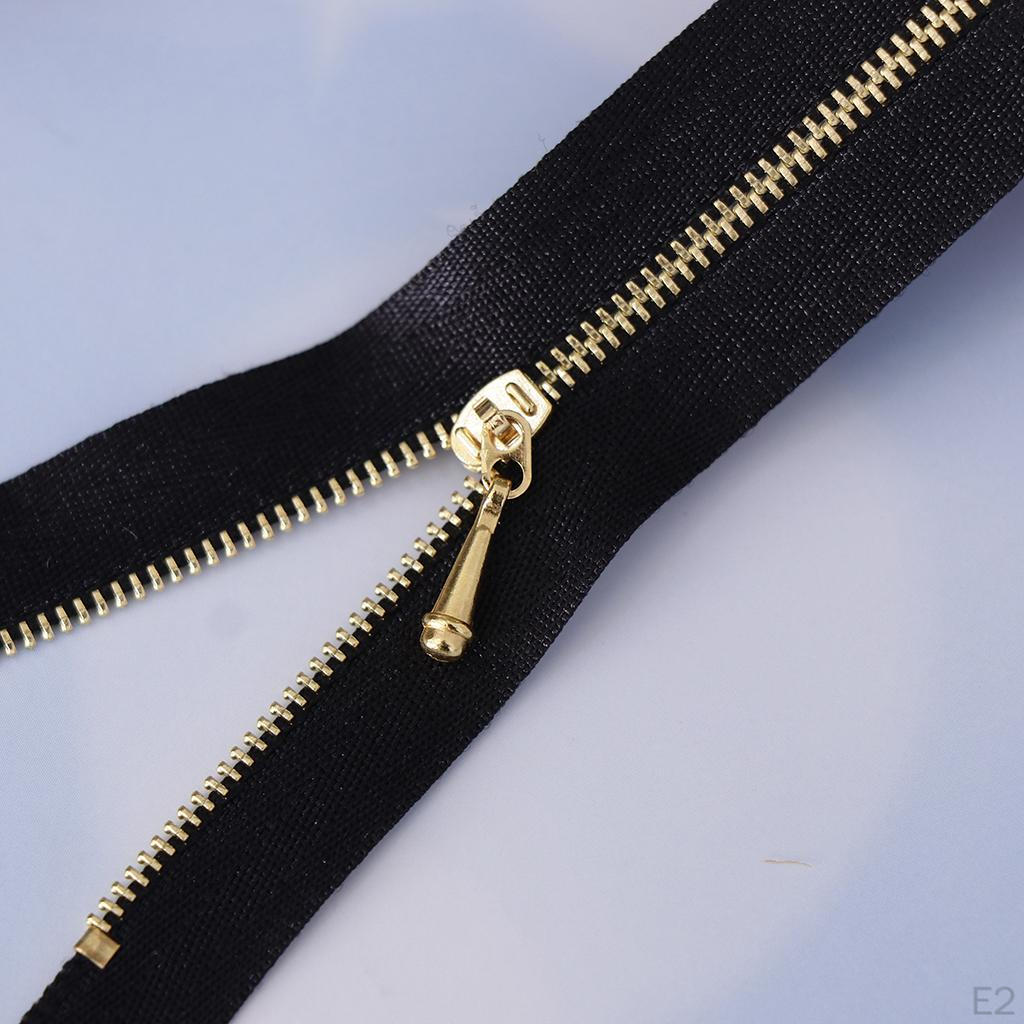 Dress Special Zipper Metal Copper Ultra Small Diy Making