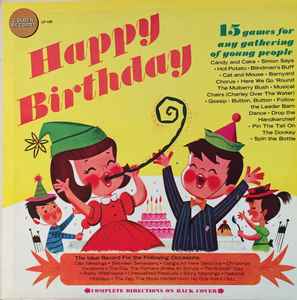 

LP Record JIM TIMMENS ORCHESTRA Happy Birthday LP129 Golden Records US Childrens Used