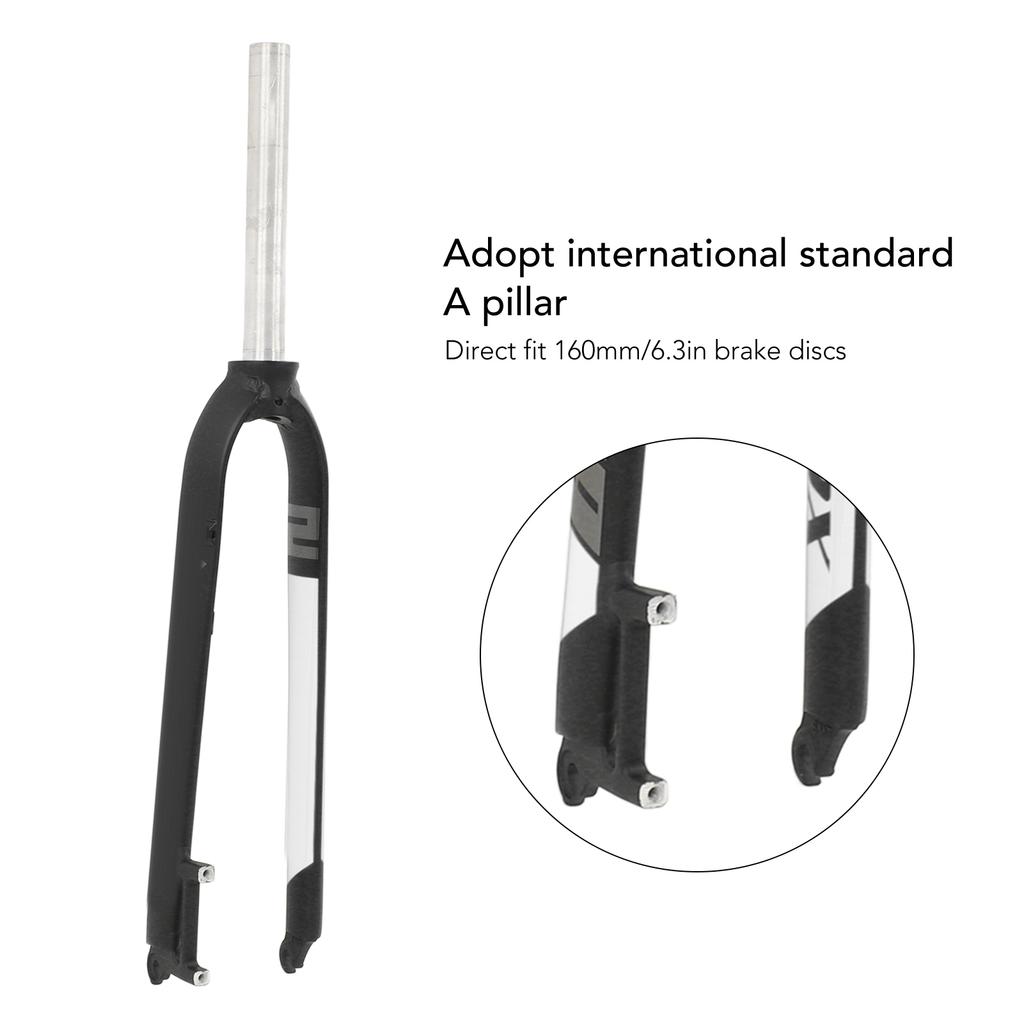 Bike Front Fork Aluminium Alloy Straight Tube     Fork for Mountain Bike