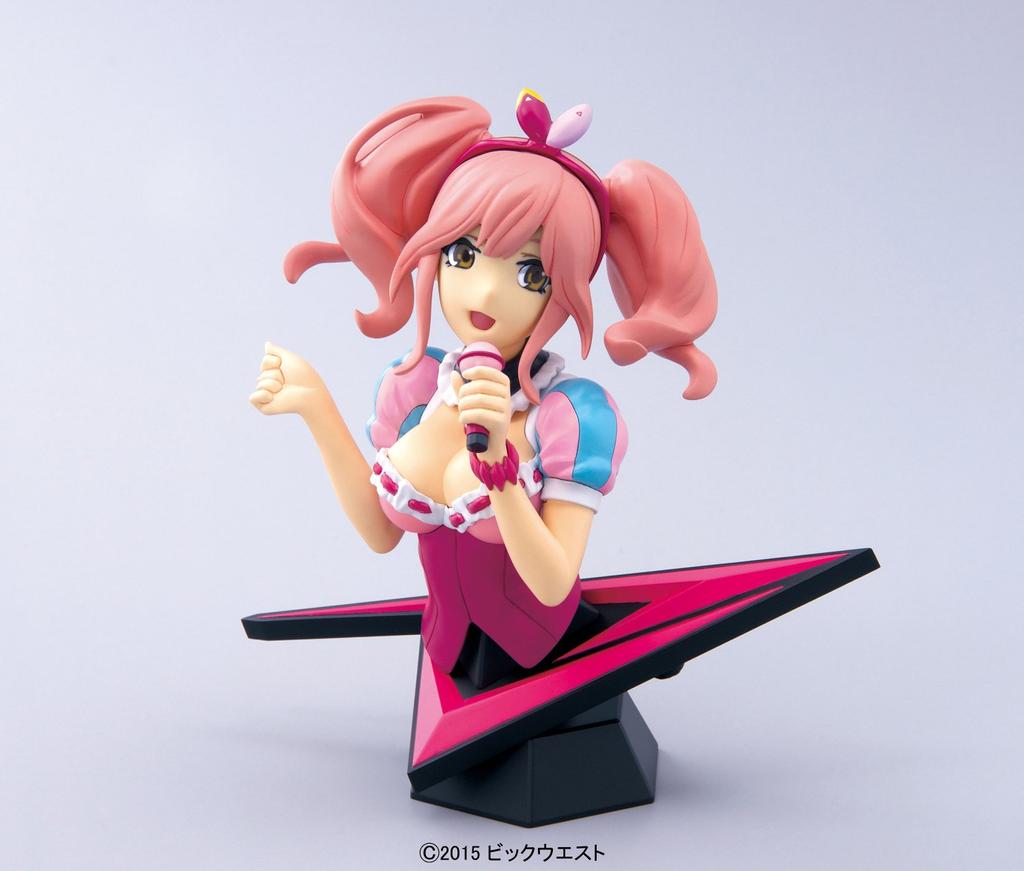 Bust Macross Delta Makina Nakajima Plastic Model Figure-rise