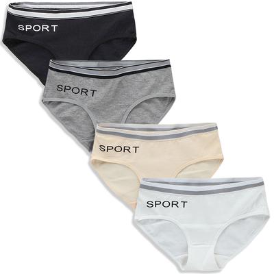 Teenager Briefs Girls Underwear Cotton Breathable Panties 8-14 Years
