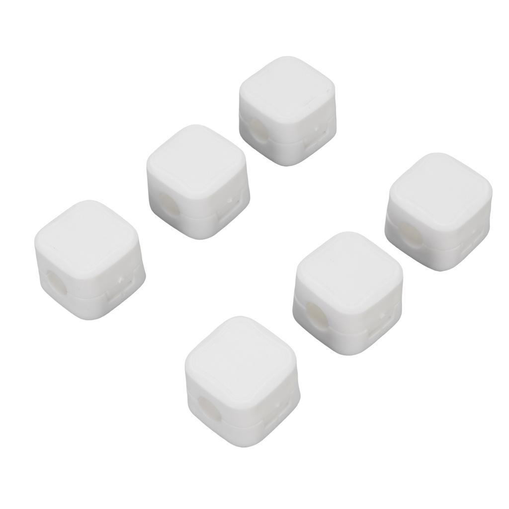 6pcs Magnetic Cable Clips Cord Holder Desk Cable Management Adhesive Wire Holder Keeper Organizer