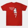 Heren Zwart Bedrukt T-shirt Eric Cantona Manchester Trawler No-Cut Transferpapier Print Katoenen T-shirt