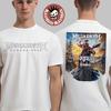 Anthrax Tour do Canadá 2026 Merch Thrash Night Camiseta Frente e Verso Oversized Masculino Feminino Casual Algodão Solta Manga Curta Feminino Masculino Roupa