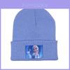 Frozen Elsa Kids Knitted Hat With Airy Acrylic Material For Autumn Winter Warmth