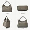 Vita Felice Genuine Leather One Handle Bag Leather Shrink Leather Leather Bag Shoulder Bag Adults 2 Rooms Genuine Cowhide Formal One Shoulder Wedding