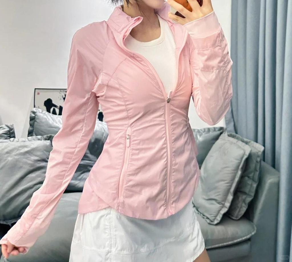 Lulu-x Goal Smasher Damen Sportjacke mit UV-Schutz - Eisseide, Langarm, Cool Touch