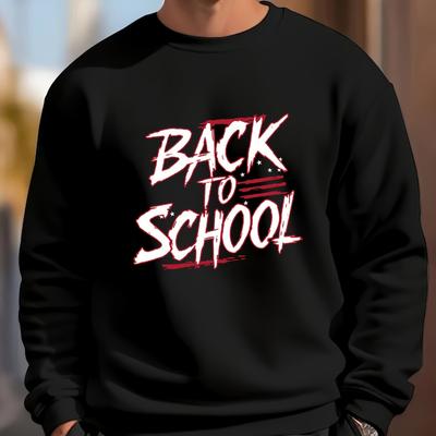 Moisture-Wicking & Anti-Odor, Perfect for Hiking & Gym Workouts, Men's Crew Neck Sweatshirt