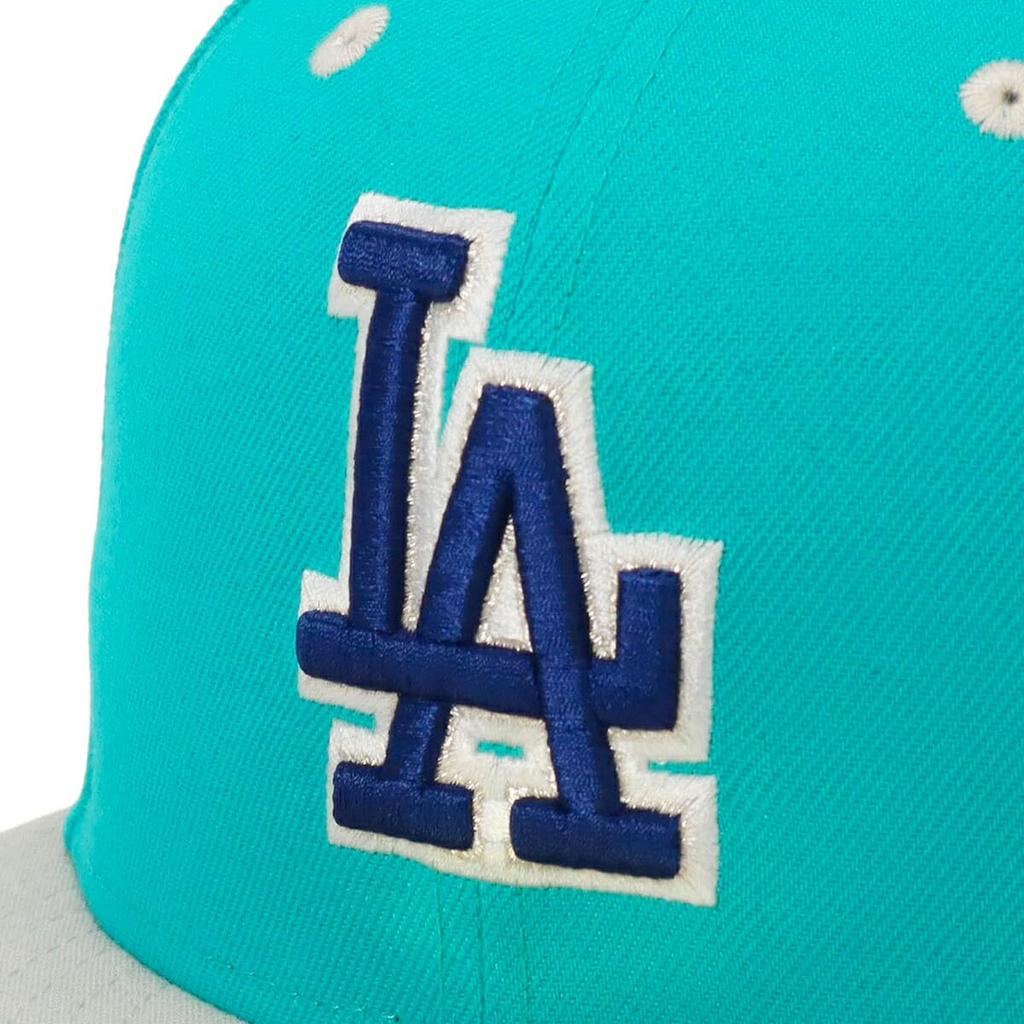 New Era 59FIFTY Cap MLB Los Angeles Dodgers Shohei Ohtani LA Blue 8 Side Patch SNEAKERS ONSPOTZ Exclusive and Gokyu Fifty 5950 Side Patch Straight