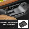Caja de Almacenamiento Inferior de Control Central Para Accesorios Geely Starray/Atlas Pro/Proton X70 2024-2025, Almacenamiento Dividido/Antideslizante