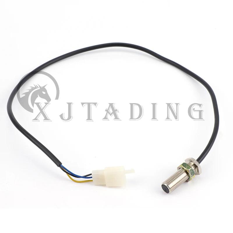 Motorcycle Speed Sensor - Compatible with Jinling 250cc/300cc JLA-931E ATV Speedometer, Digital Odometer Cable Replacement Part