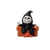 Resin Halloween Sofa Ghost Figure Spooky Ghost Statue Ornament Funny Ghost Art Sculpture  Bedroom
