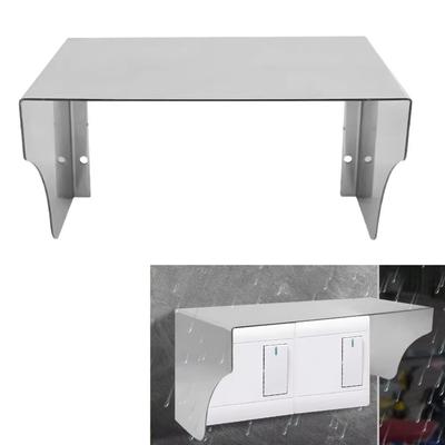 Stainless Steel Waterproof Socket Cover Rainproof Outdoor Switch Protection Socket