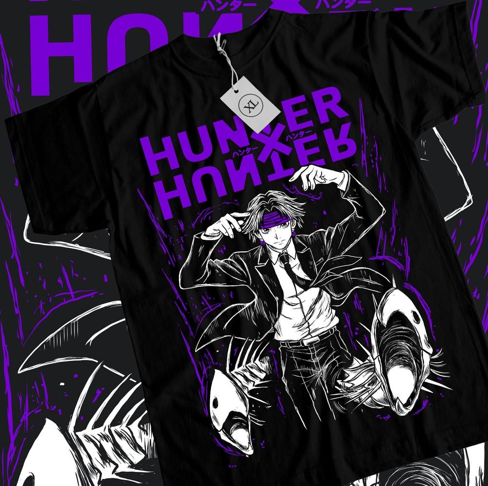 Chrollo Lucilfer T-shirt Hunter X Hunter HXH Anime Graphic Tee All Size Unisex T-Shirt