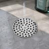 2 Pack Small Holes Shower Floor Drain 8.5cm/3.34inch Diameter Floor Drainage Gully  Bathtub