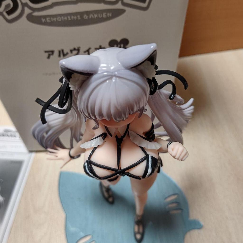 [USED] B'full 1/7 scale figure, Kemomimi Academy, Alvina, opened