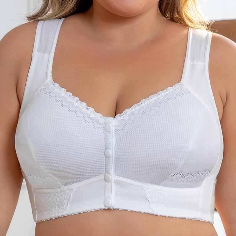 Taille Super Grande Femme Été Sexy Dentelle Boucle Avant Sans Armature Débardeur Sous-vêtement