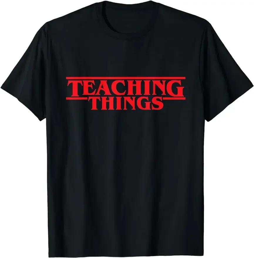 Proud Teacher ASL Sign Language Gestures TShirt Unisex Style Printed Women Unisex Clothing Graphic TShirts Anime Clothes