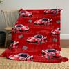 Racing Cars Checkered Flags Outdoor Flannel Blankets,Home Blankets,Fan Gifts,Suitable for All Seasons,Christmas Gifts.