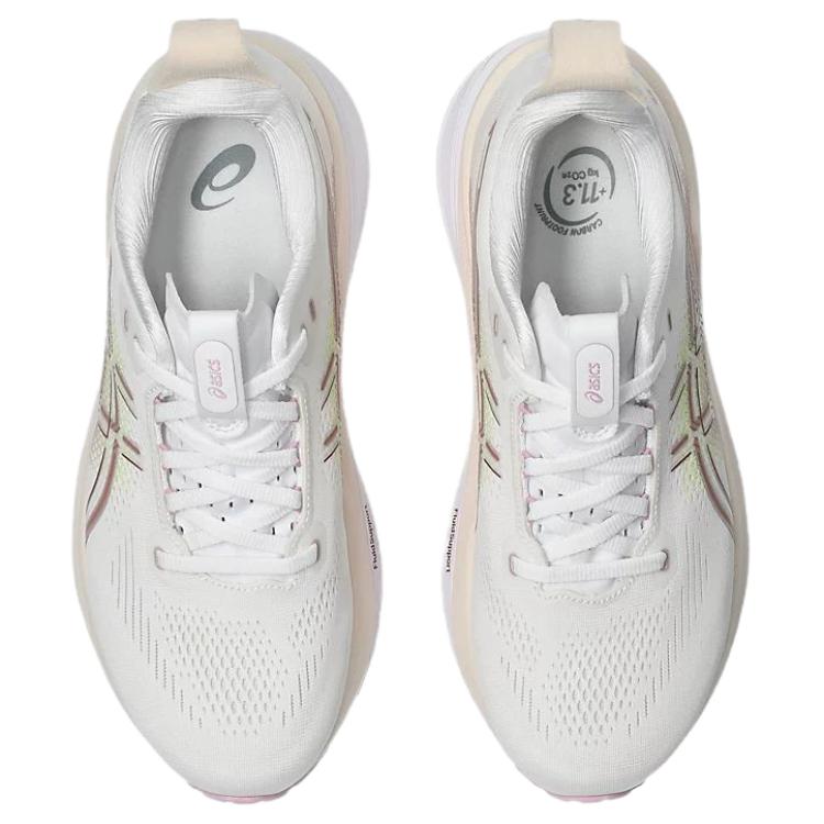 Asics Gel-Kayano 33 Comfortable Breathable Supportive Running Shoes Women Sneakers White 1012B939-100