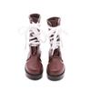 Retro Brown Doll Boots Casual Wearing Doll Long Boots Fashion 60cm Doll Shoes  DIY Toy