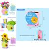 Science Experiment Diy Desktop Potted Plant Kit With Germination Seeds For Kids And Office Decor