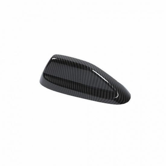 For Dodge Ram 1500 2019-2024 Carbon Fiber Shark Fin Antenna Aerial Cover Trim