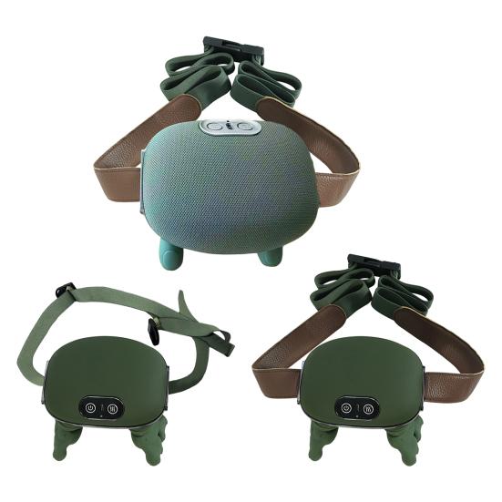 Bionický masážní přístroj na krk, ramena a záda, hloubková tkáň, úleva od bolesti, svalová relaxace, 3D hnětení, bezdrátový elektrický vyhřívaný shiatsu masážní přístroj