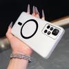 Frosted Semi Clear Magnetic Phone Case for Xiaomi Redmi Note 11S 5G,POCO M4 Pro 5G Soft TPU Shockproof Cover