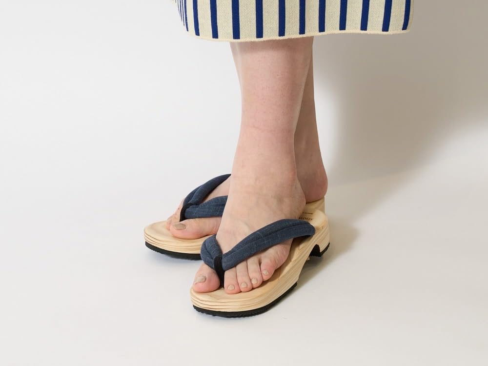 Snow Peak SP HITA GETA Geta Navy One Women's SE-23SW401R Sandals,