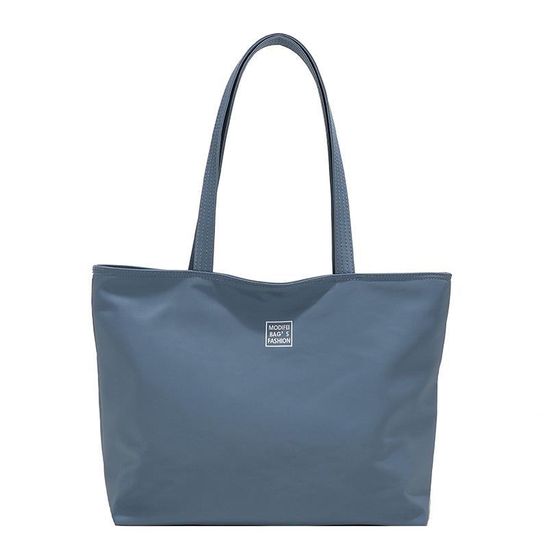 Canvas Bag Women's Japanese Versatile Shoulder Tote Bag Simple Large Capacity Korean Version Simple Tote Bag