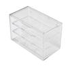 7-Grid Dustproof Transparent Drawer for Stationery, Jewelry, and Cosmetics