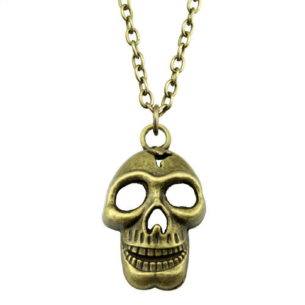 Eagles Gothic Pendant Necklace Gothic Steampunk Halloween Jewelry 45cm or 70cm Long Chain
