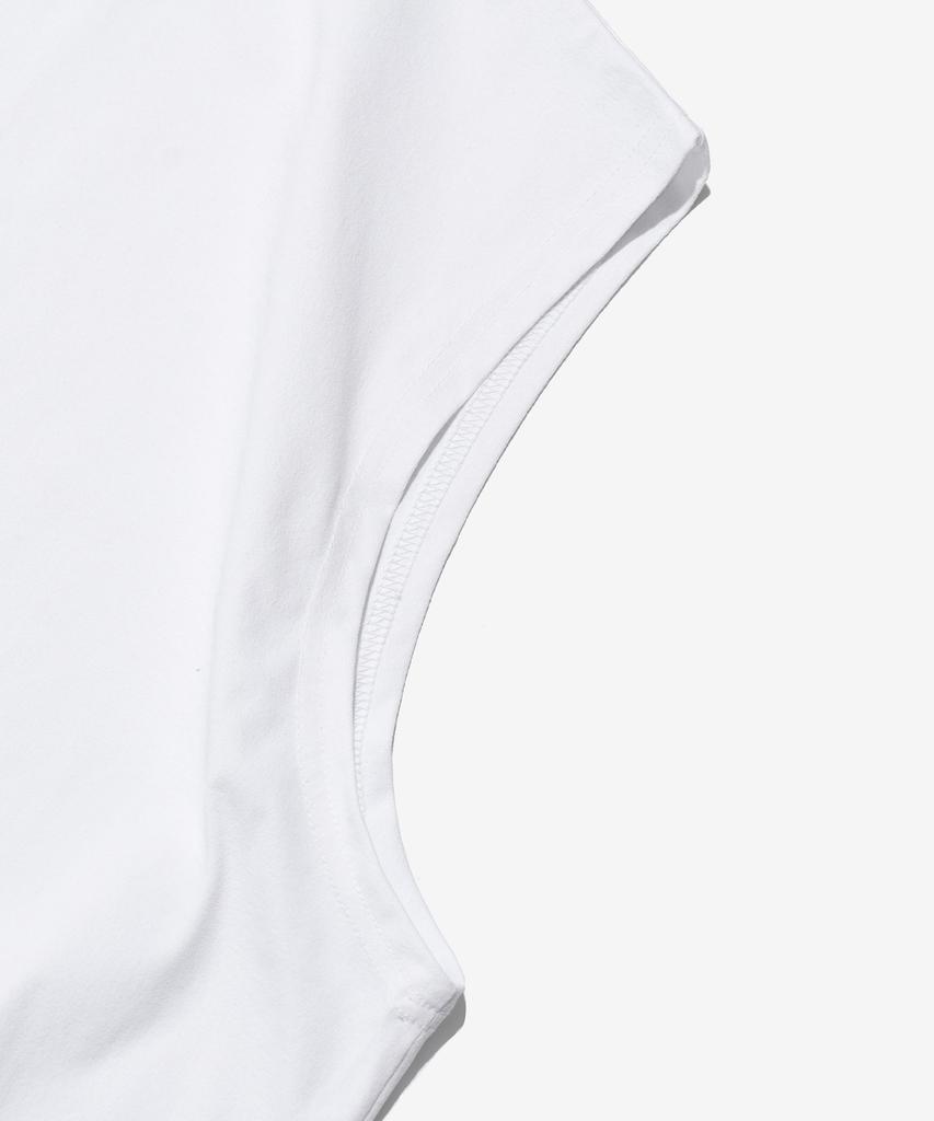 EMEIJIGEULAEM Surf Wave Dry-Fit Sleeveless (White)