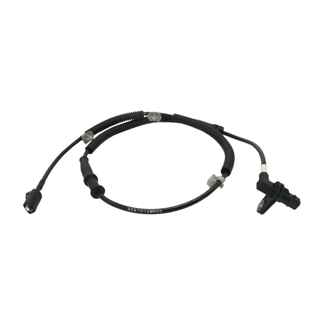 ABS Wheel Speed Sensor Compatible with Hyundai Models - Santa Fe 2007 2008 2009 - Front Left Driver Side, Replace# 95670-2B000, 956702B000
