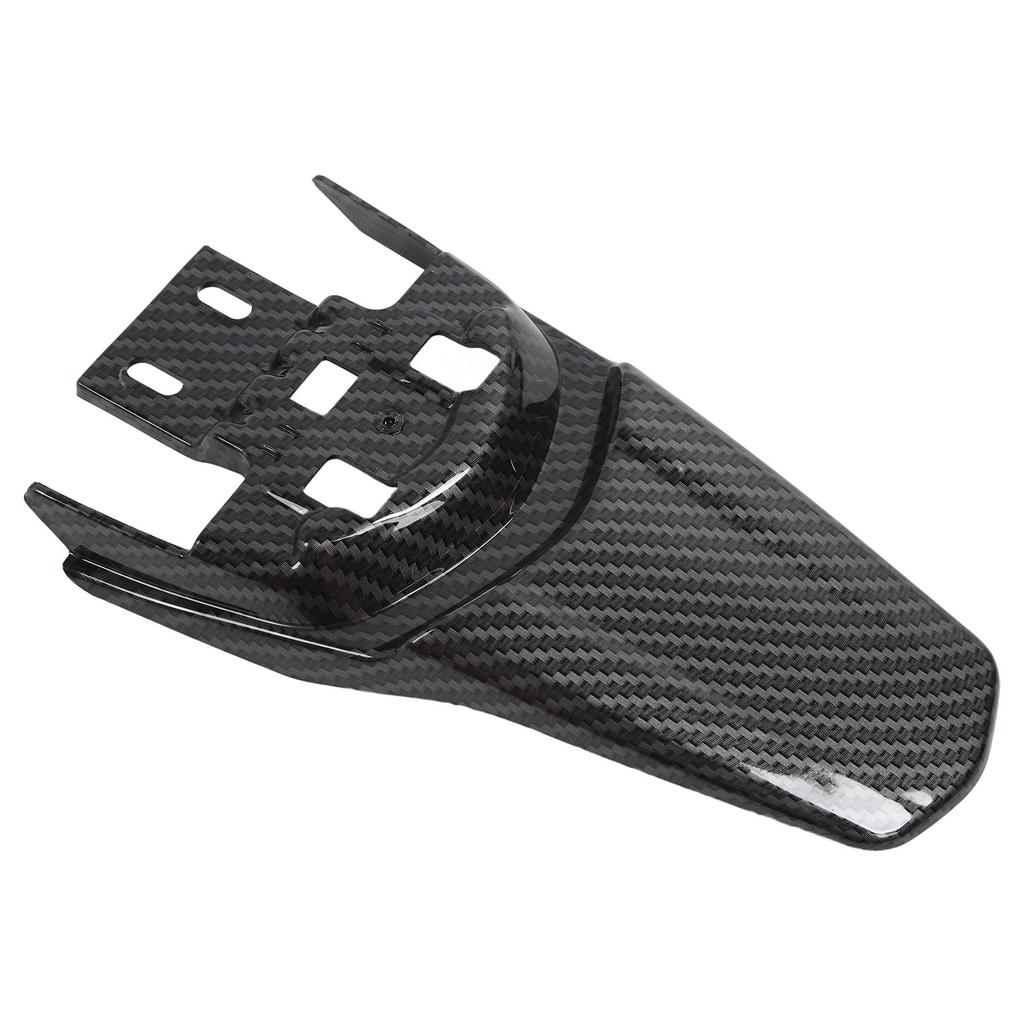 Motorcycle Rear Mudguard Protective Carbon Fiber Pattern Sturdy Rear Mudguard Protector Replacement for SurRon Light
