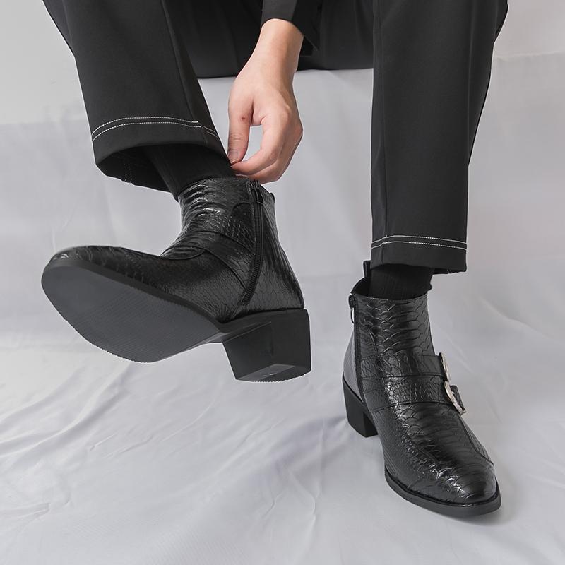 Heren All-Season Laarzen Mode Comfortabel Draagcomfort Voor Dagelijks Gebruik Duurzaam Materiaal Met Goede Kwaliteit Stijlvol Ontwerp Geschikt Voor Diverse Gelegenheden