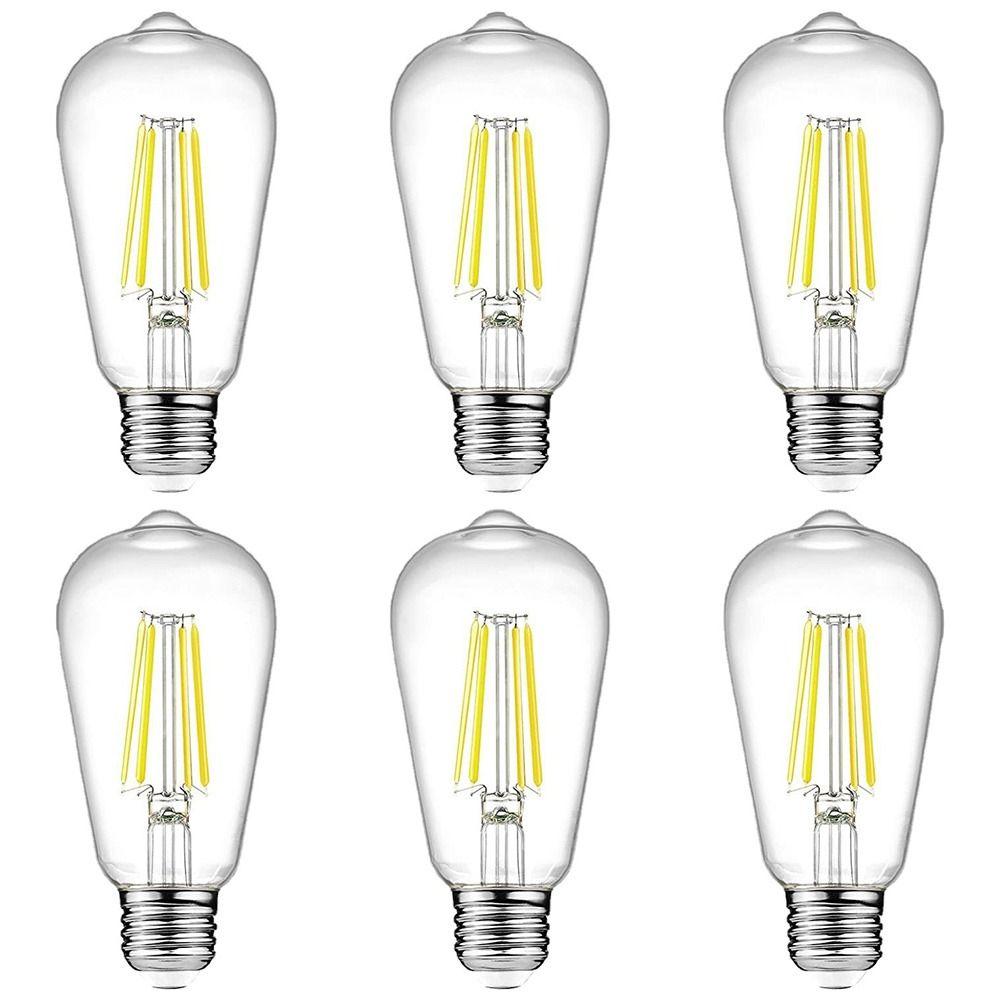 2W 4W 6W 8W 12W Crystal Light Bulb ST64 Light Bulb Hot LED Bulb  Home Decoration