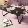 Compact Foldable Bedside Laptop Desk for Dorms and Rentals